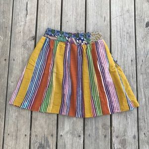Anthropologie Striped Skirt